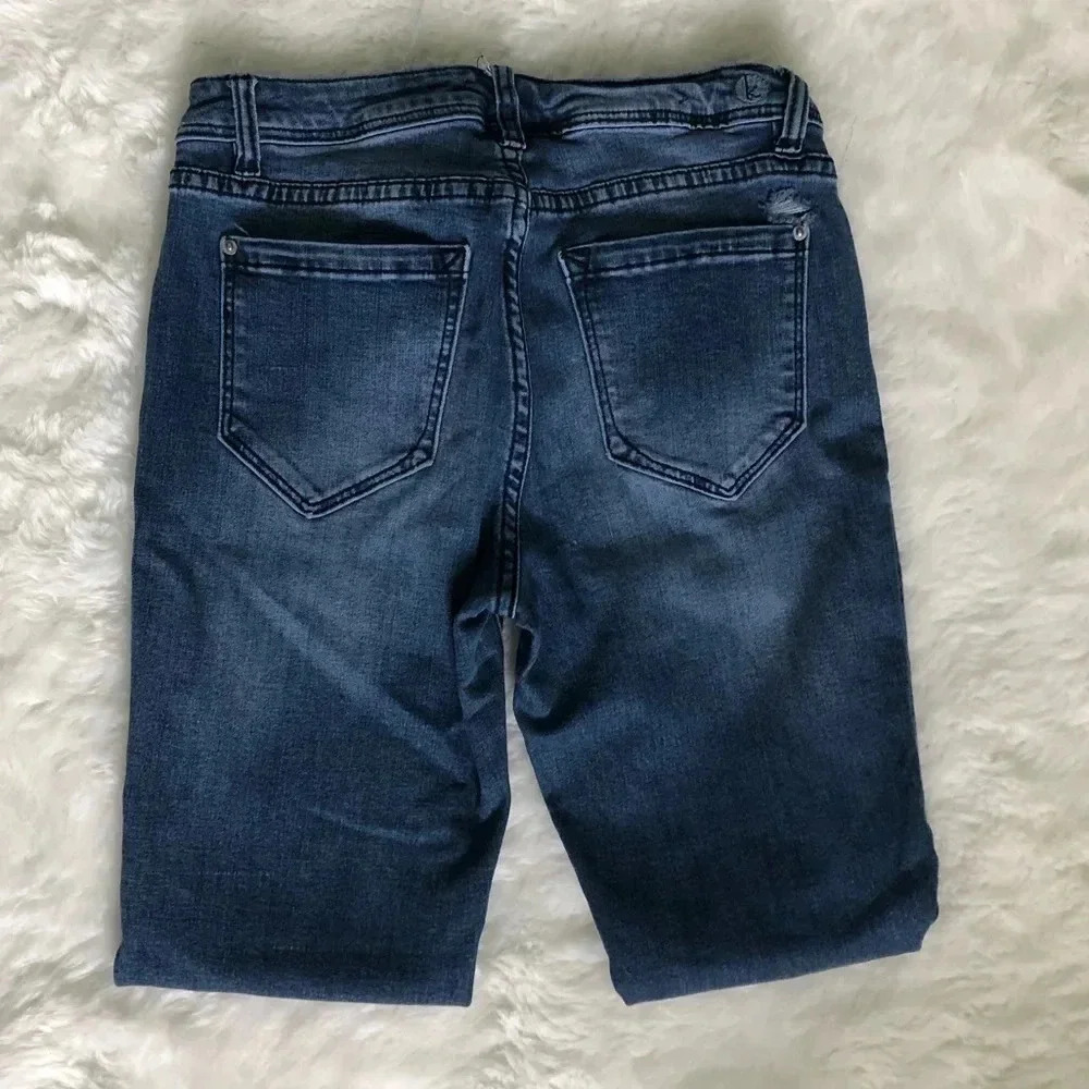 KENSIE JEANS | medium wash skinny jeans - Picture 3 of 6